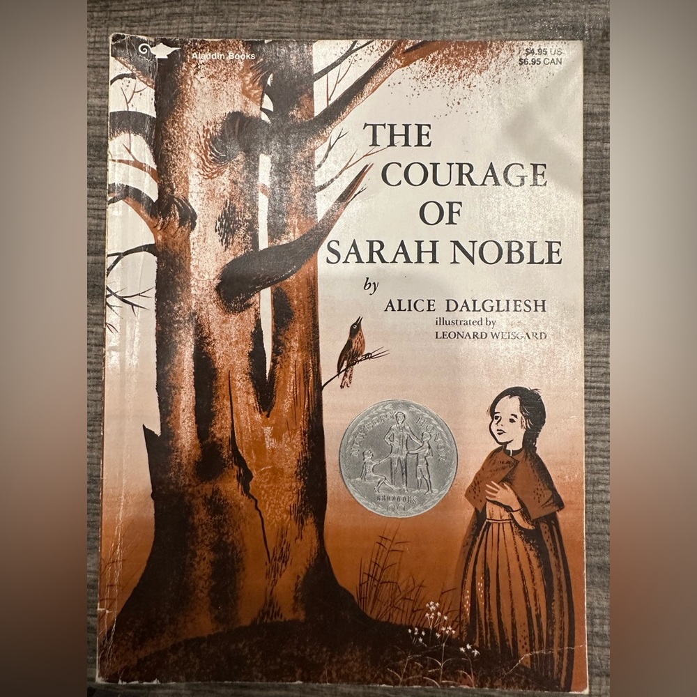 The courage of Sarah noble book by Alice dalgliesh